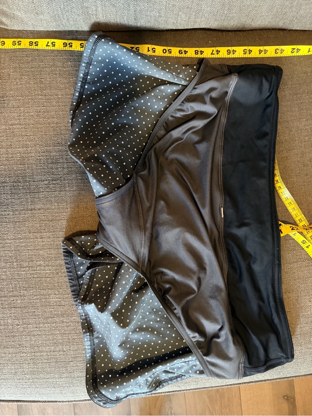 lululemon athletica Black Polka Dot Athletic Shorts - Picture 6 of 8